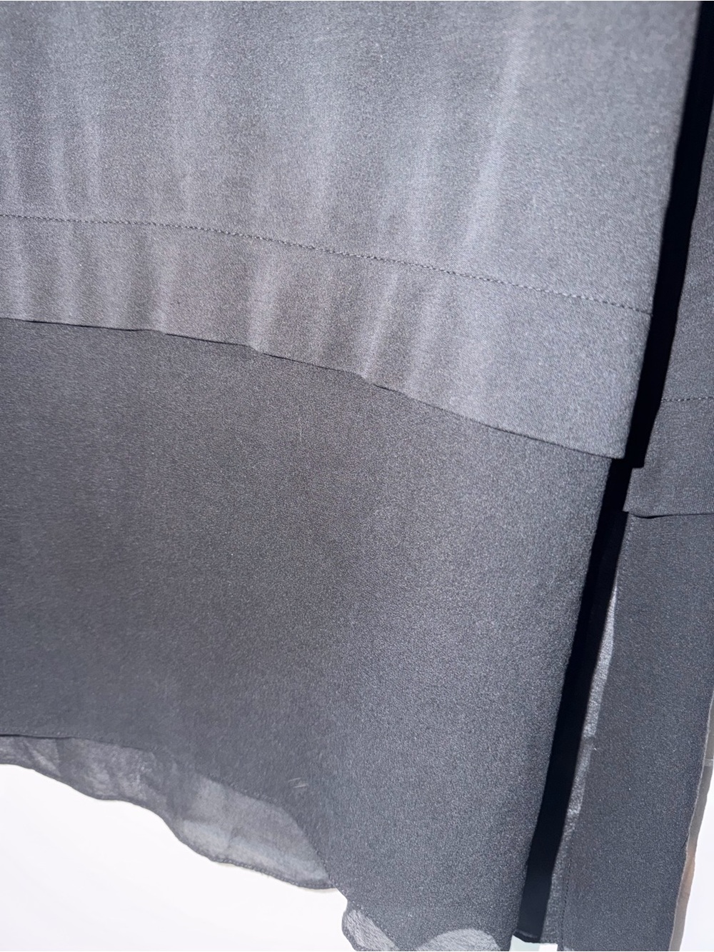Eileen Fisher Black Silk Sleeveless Top - Picture 3 of 8